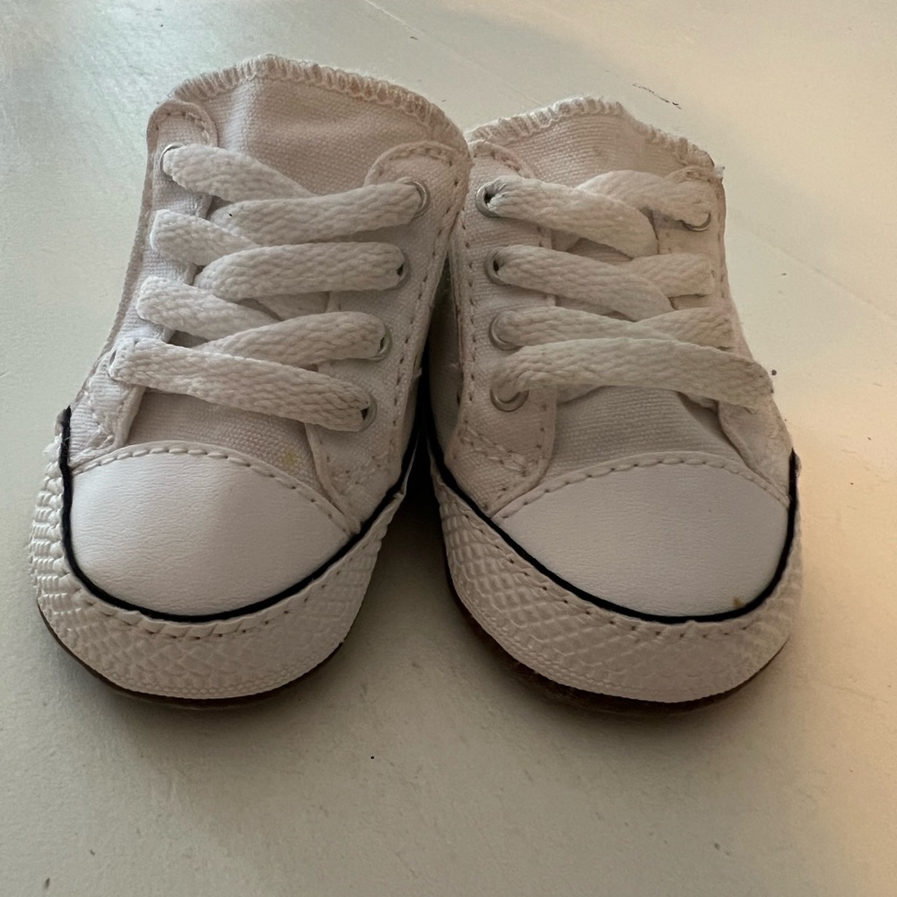 Infant size 1 converse crib shoes